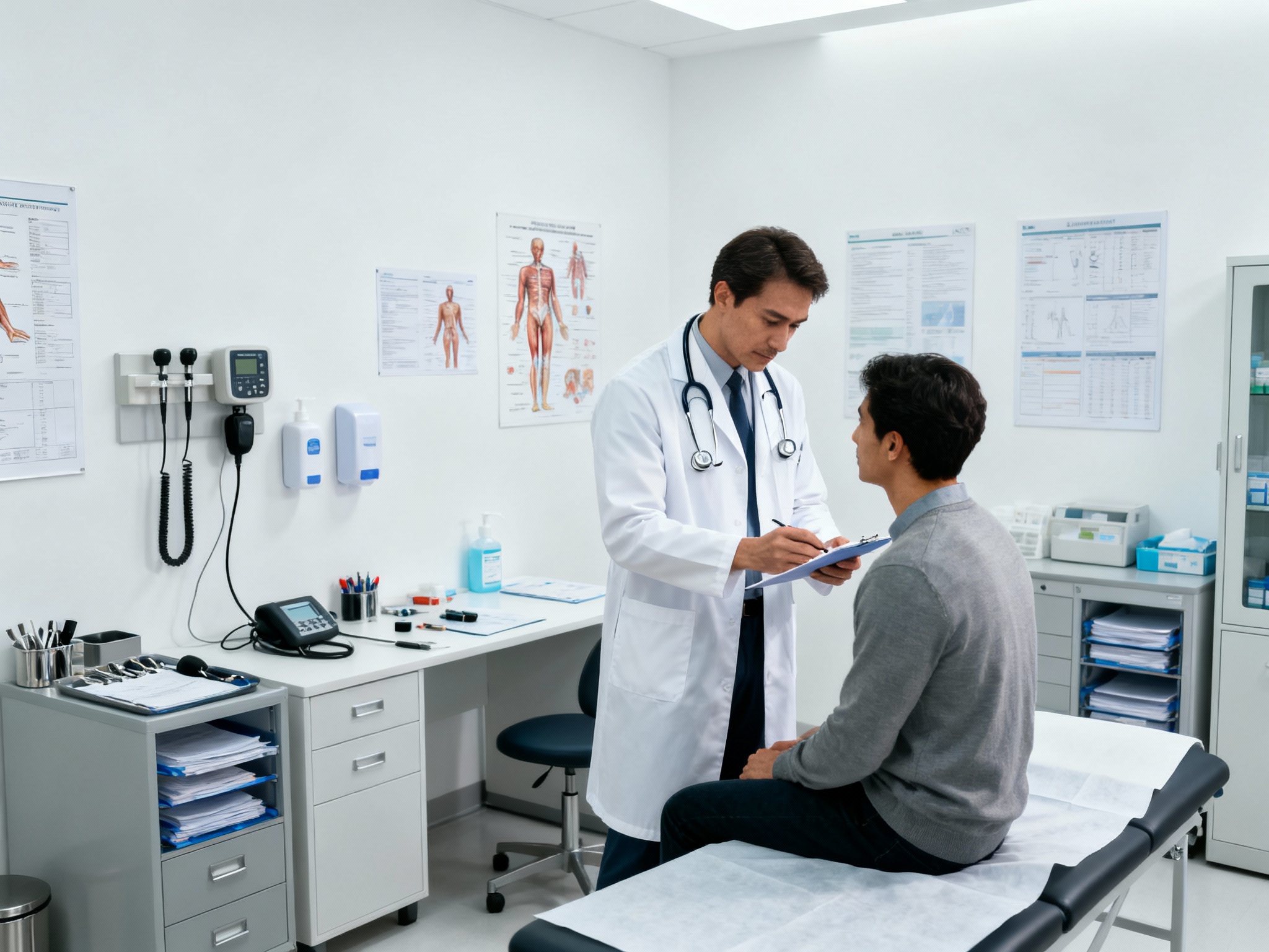 Medical office background